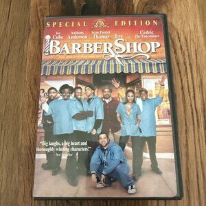 Barber Shop DVD tested working Ice Cube Comedy rated pg-13